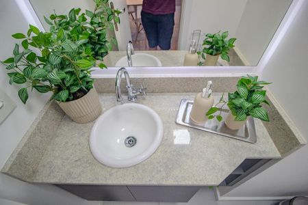 Apartamento para alugar com 44m², 1 quarto e 1 vaga Apartamento para alugar com 44m², 1 quarto e 1 vagaBanheiro