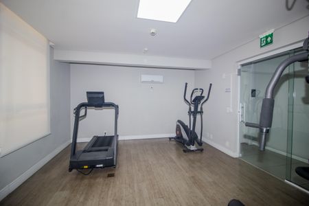 Apartamento para alugar com 44m², 1 quarto e 1 vaga Apartamento para alugar com 44m², 1 quarto e 1 vagaAcademia