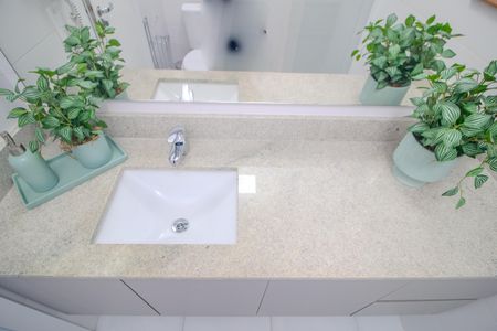 Apartamento para alugar com 44m², 1 quarto e 1 vaga Apartamento para alugar com 44m², 1 quarto e 1 vagaBanheiro da Suíte