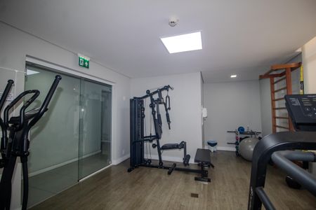 Apartamento para alugar com 44m², 1 quarto e 1 vaga Apartamento para alugar com 44m², 1 quarto e 1 vagaAcademia