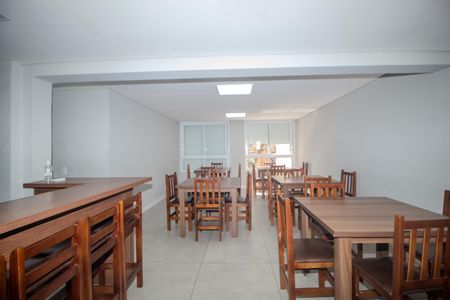 Apartamento para alugar com 44m², 1 quarto e 1 vaga Apartamento para alugar com 44m², 1 quarto e 1 vagaÁrea comum - Salão de festas