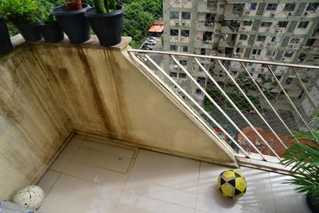 Varanda de apartamento à venda com 2 quartos, 62m² em Itanhangá, Rio de Janeiro