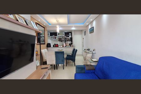 Sala de apartamento à venda com 3 quartos, 70m² em Campestre, São Caetano do Sul