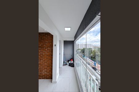 Varanda da Sala de apartamento à venda com 2 quartos, 55m² em Vila Independencia, São Paulo