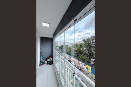 Varanda da Sala de apartamento à venda com 2 quartos, 55m² em Vila Independencia, São Paulo