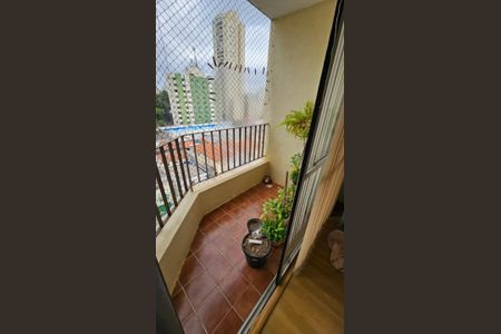 Varanda de apartamento à venda com 3 quartos, 73m² em Vila Gumercindo, São Paulo