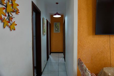 Corredor de apartamento para alugar com 3 quartos, 66m² em Caiçara-adelaide, Belo Horizonte