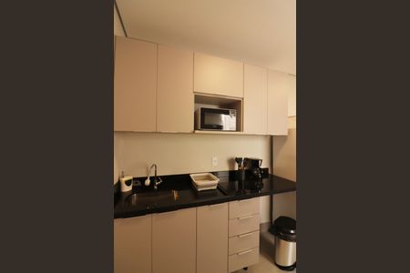 Sala/Cozinha de kitnet/studio para alugar com 1 quarto, 28m² em Centro, São Bernardo do Campo