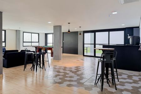 Studio para alugar com 26m², 1 quarto e sem vaga Studio para alugar com 26m², 1 quarto e sem vagaSalão de jogos