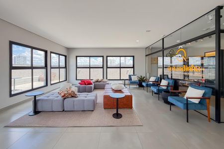 Studio para alugar com 26m², 1 quarto e sem vaga Studio para alugar com 26m², 1 quarto e sem vagaSalão de Festas e Churrasqueira