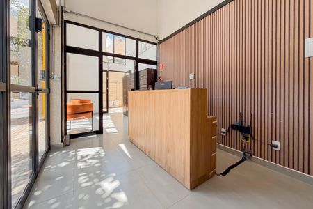 Studio para alugar com 26m², 1 quarto e sem vaga Studio para alugar com 26m², 1 quarto e sem vagaHall de entrada