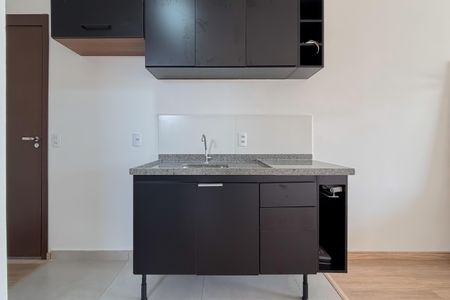 Studio para alugar com 26m², 1 quarto e sem vaga Studio para alugar com 26m², 1 quarto e sem vagaCozinha