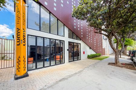 Studio para alugar com 26m², 1 quarto e sem vaga Studio para alugar com 26m², 1 quarto e sem vagaFachada