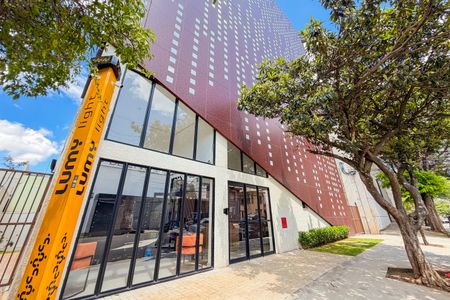 Studio para alugar com 26m², 1 quarto e sem vaga Studio para alugar com 26m², 1 quarto e sem vagaFachada