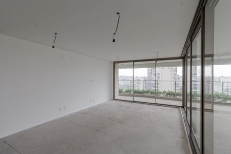 Sala de apartamento à venda com 3 quartos, 218m² em Indianópolis, São Paulo