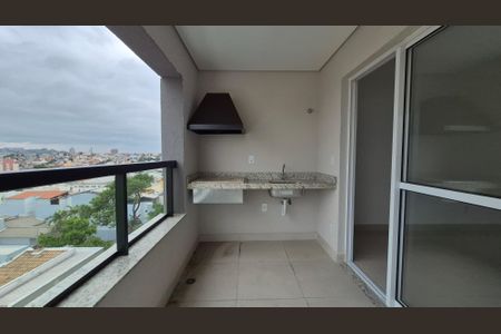 Varanda de apartamento à venda com 2 quartos, 69m² em Parque das Nações, Santo André