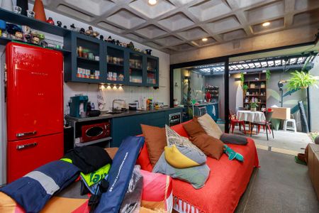 Sala - Cozinha de apartamento à venda com 1 quarto, 86m² em Cidade Monções, São Paulo