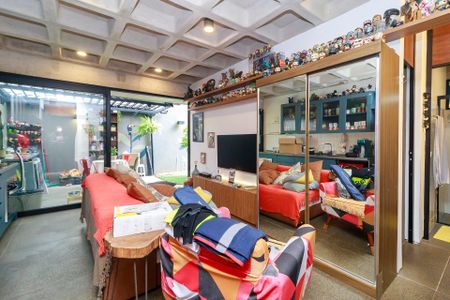 Sala - Cozinha de apartamento à venda com 1 quarto, 86m² em Cidade Monções, São Paulo
