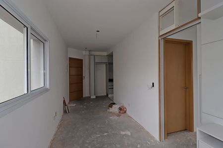 Sala de apartamento para alugar com 1 quarto, 49m² em Jardim Bela Vista, Santo André