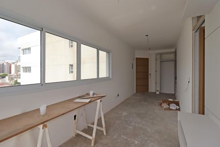 Sala de apartamento para alugar com 1 quarto, 49m² em Jardim Bela Vista, Santo André