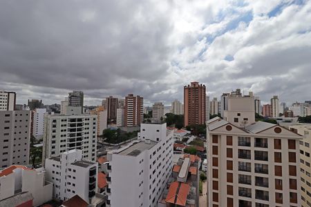 Vista da Sacada da Sala de apartamento para alugar com 1 quarto, 49m² em Jardim Bela Vista, Santo André