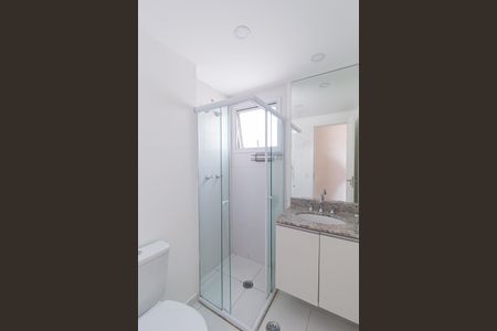 Apartamento para alugar com 60m², 2 quartos e 1 vaga Apartamento para alugar com 60m², 2 quartos e 1 vagaBanheiro da suíte