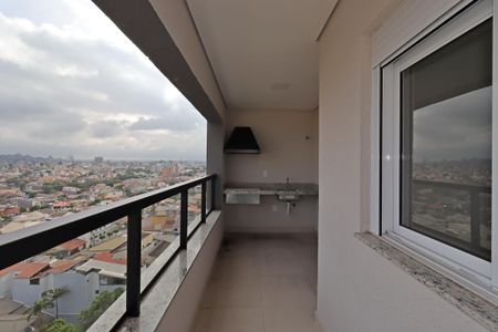 Varanda Gourmet de apartamento à venda com 2 quartos, 69m² em Parque das Nações, Santo André