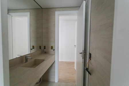 Apartamento para alugar com 98m², 3 quartos e 2 vagasBanheiro da Semi-Suíte 1 e 2