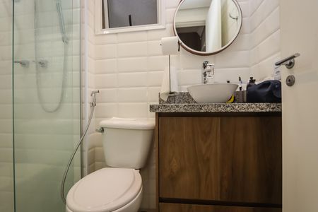 Banheiro da Suite de apartamento para alugar com 1 quarto, 38m² em Jardim Paulista, São Paulo