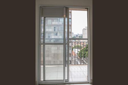 Vista da Sala de apartamento à venda com 1 quarto, 32m² em Vila Romana, São Paulo