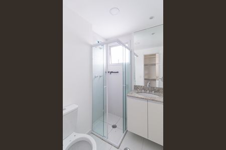 Apartamento para alugar com 60m², 2 quartos e 1 vaga Apartamento para alugar com 60m², 2 quartos e 1 vagaBanheiro da suíte