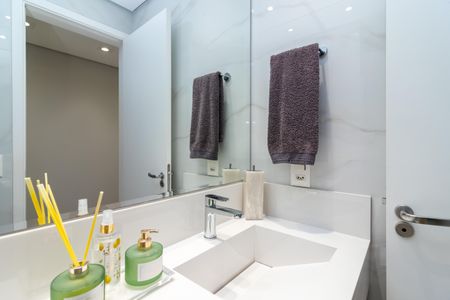 Apartamento para alugar com 60m², 2 quartos e 2 vagasBanheiro da Suíte