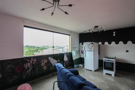 Sala de apartamento para alugar com 3 quartos, 90m² em Jaraguá, Belo Horizonte