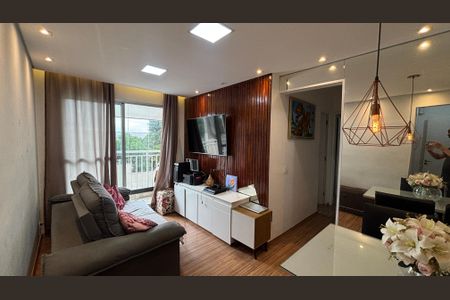Sala - Sala de Jantar  de apartamento à venda com 2 quartos, 50m² em Vila Homero Thon, Santo André