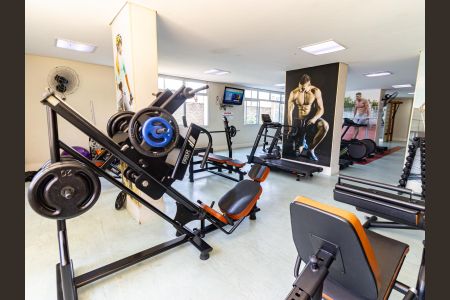 Apartamento à venda com 124m², 3 quartos e 2 vagas Apartamento à venda com 124m², 3 quartos e 2 vagasÁrea comum - Academia