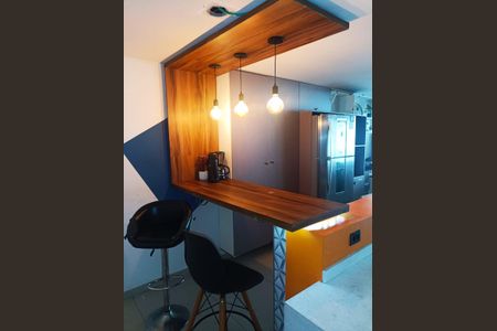 Cozinha  de kitnet/studio para alugar com 1 quarto, 30m² em Centro, Curitiba