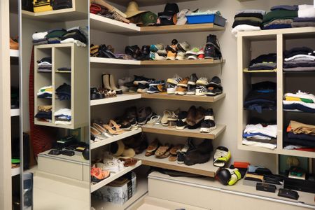 Apartamento para alugar com 207m², 4 quartos e 4 vagasCloset da suíte 3