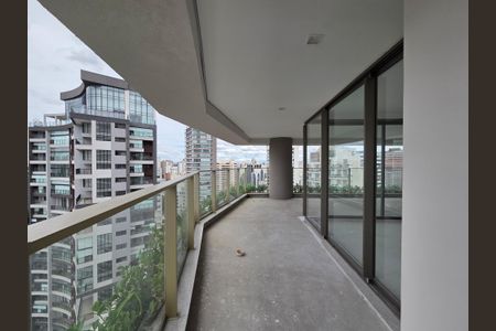 Varanda de apartamento à venda com 3 quartos, 219m² em Indianópolis, São Paulo