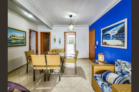 Sala de apartamento para alugar com 2 quartos, 86m² em Vila Valenca, São Vicente