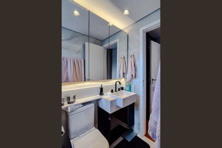 Apartamento à venda com 72m², 2 quartos e 2 vagasBanheiro da Suíte