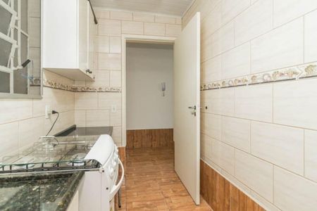 Cozinha  de apartamento para alugar com 1 quarto, 50m² em São Sebastião, Porto Alegre