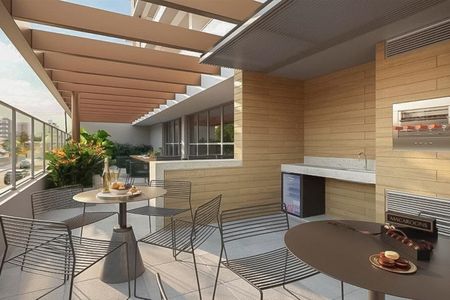 Apartamento para alugar com 42m², 1 quarto e 1 vaga Apartamento para alugar com 42m², 1 quarto e 1 vagaÁrea comum - Churrasqueira