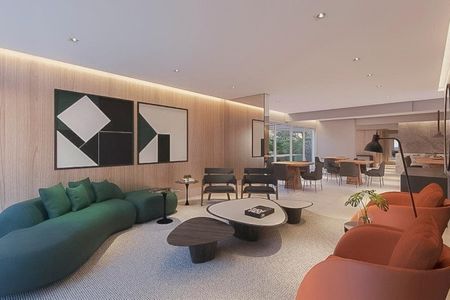 Apartamento para alugar com 42m², 1 quarto e 1 vaga Apartamento para alugar com 42m², 1 quarto e 1 vagaÁrea comum - Salão de festas