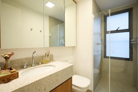 Apartamento à venda com 86m², 3 quartos e 1 vagaBanheiro Social