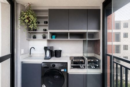 Varanda gourmet de apartamento à venda com 2 quartos, 39m² em Ayrosa, Osasco