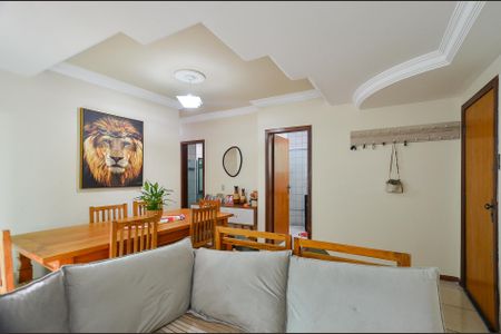 Sala Ambientes de apartamento à venda com 3 quartos, 81m² em Palmares, Belo Horizonte