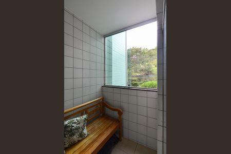 Varanda de apartamento à venda com 3 quartos, 81m² em Palmares, Belo Horizonte