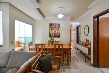 Sala Ambientes de apartamento à venda com 3 quartos, 81m² em Palmares, Belo Horizonte