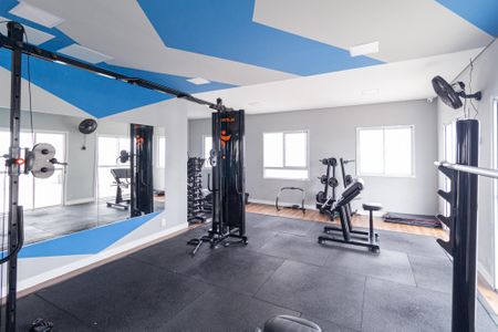 Apartamento para alugar com 39m², 2 quartos e 1 vaga Apartamento para alugar com 39m², 2 quartos e 1 vagaÁrea comum - Academia