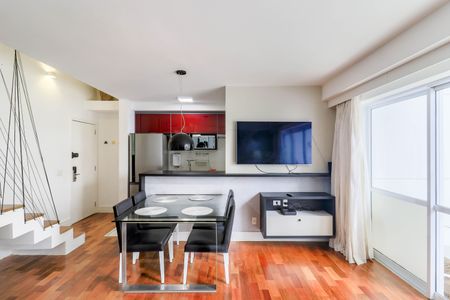 Apartamento para alugar com 83m², 1 quarto e 1 vagaSala